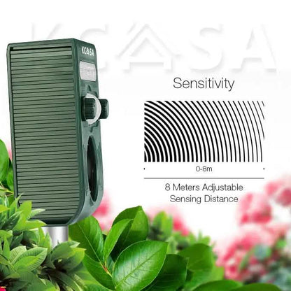 Garden Ultrasonic PIR Sensor Solar Animal Dispeller