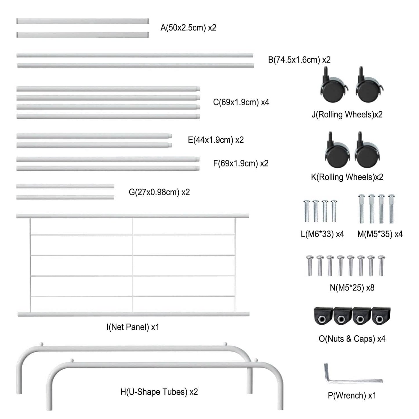 Garment Hanging Rack Clothing Organizer