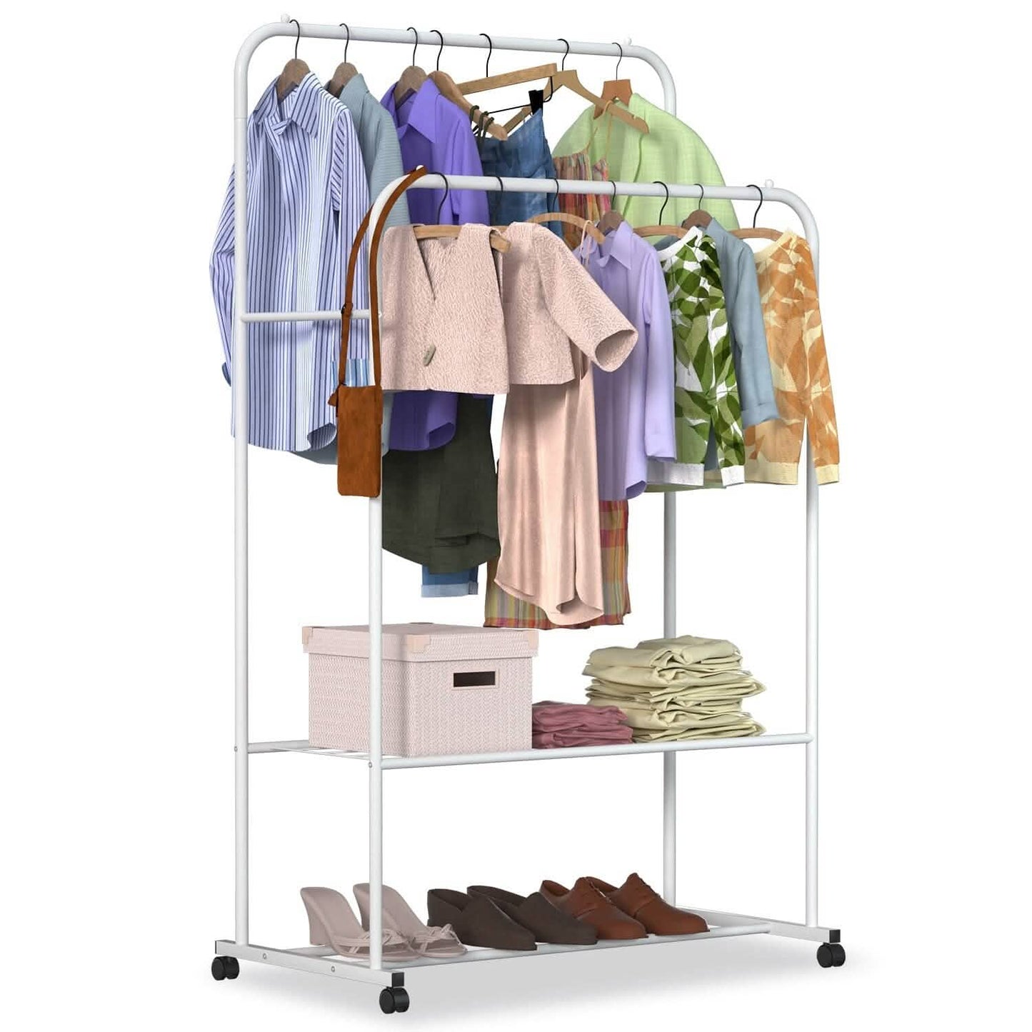 Garment Hanging Rack Clothing Organizer