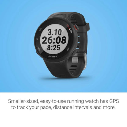 Garmin Forerunner 45S, 39mm Easy-to-use GPS Running Watch with Coach Free Training Plan Support  (Refurbished)