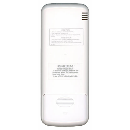 GE General Electric RG51G41/EU1-G Window Air Conditioner Remote Control - WJ26X33655