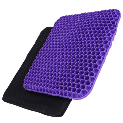 Gel Seat Cushion Non-Slip Breathable Honeycomb Sitting Cushion Pressure Pad