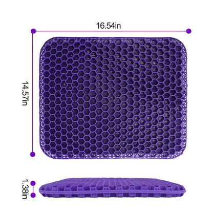 Gel Seat Cushion Non-Slip Breathable Honeycomb Sitting Cushion Pressure Pad