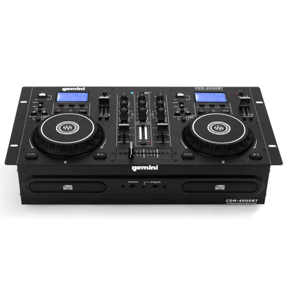 Gemini Sound CDM-4000BT DJ Mixer (Refurbished)