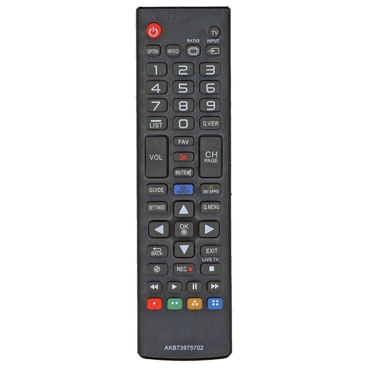 Anderic AKB73975702 for LG TV Remote Control