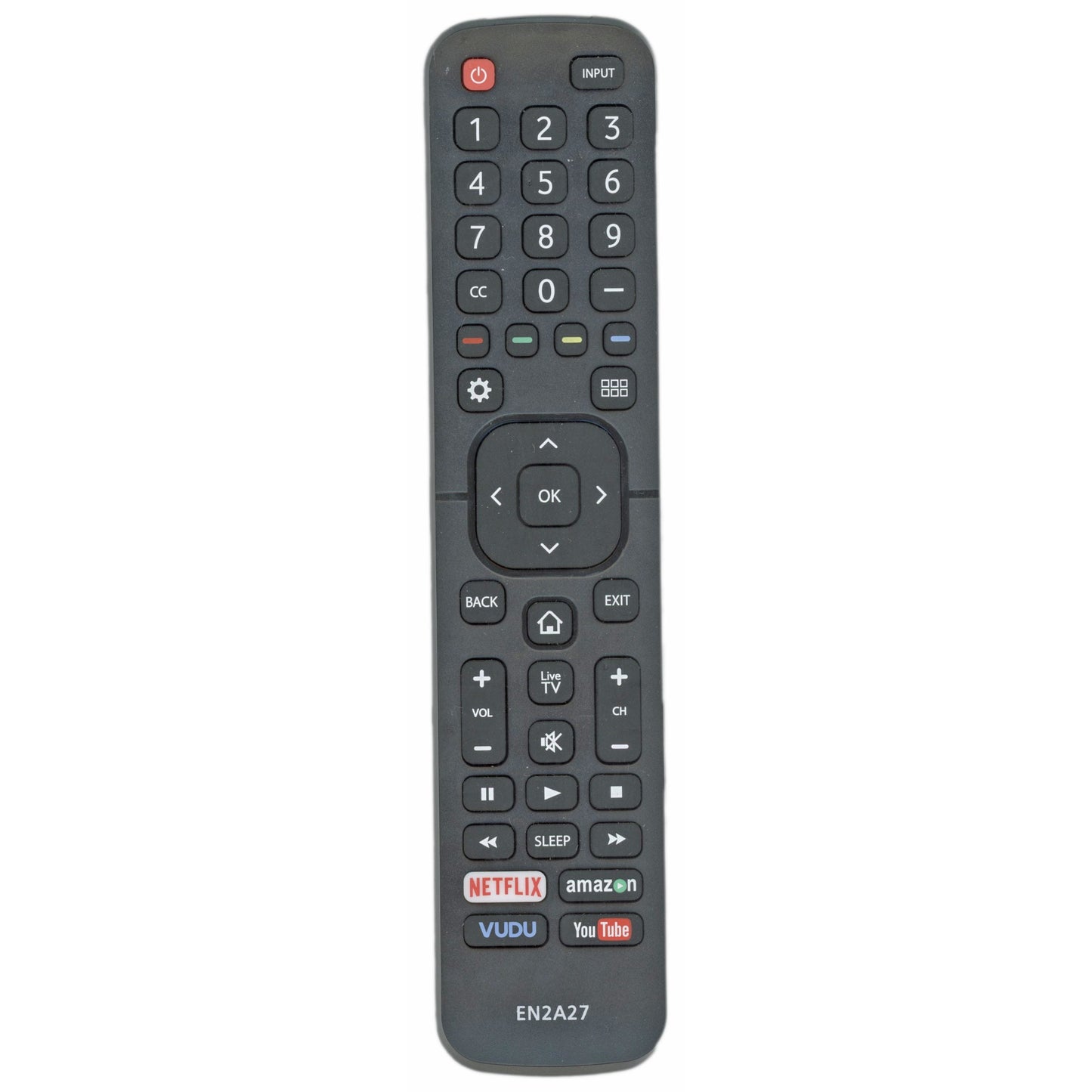 Anderic EN2A27 For Hisense and Sharp TV Remote Control