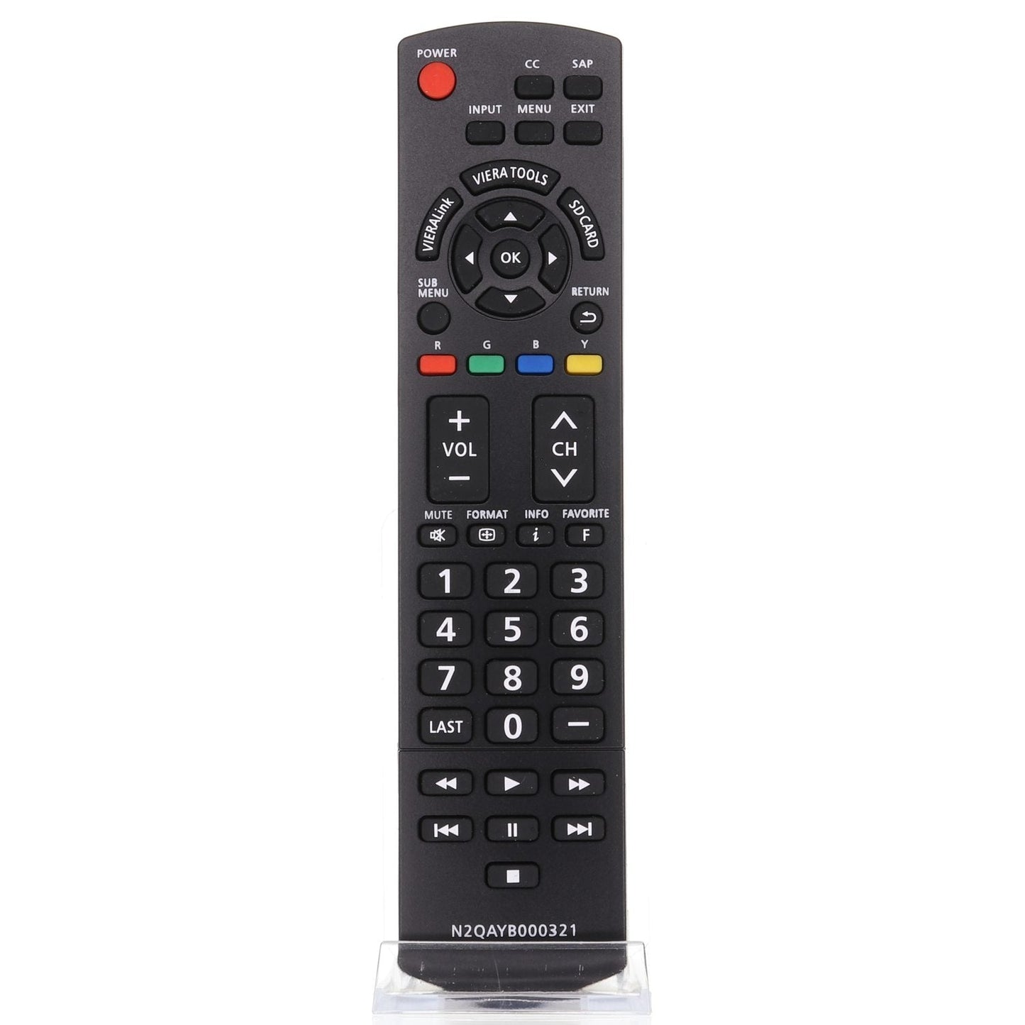 Anderic Generic N2QAYB000321 for Panasonic TV Remote Control