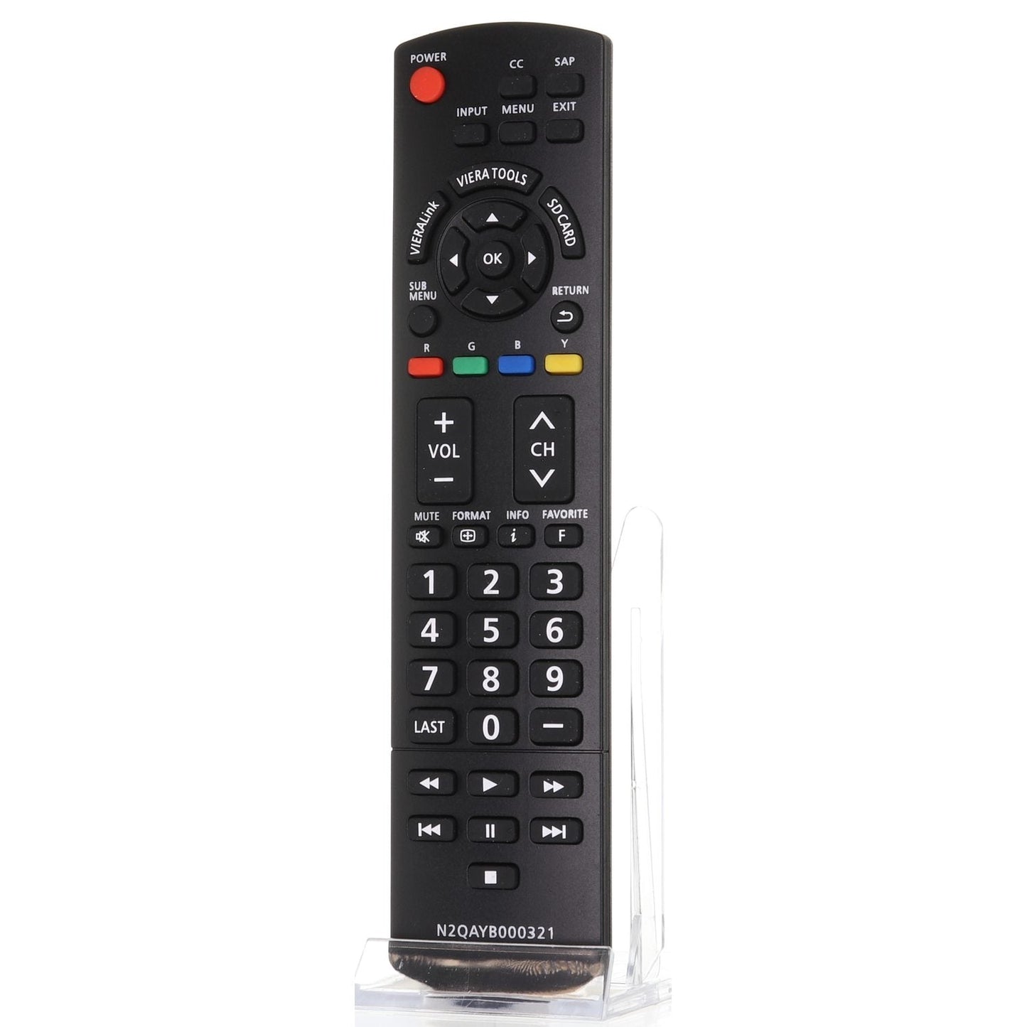 Anderic Generic N2QAYB000321 for Panasonic TV Remote Control