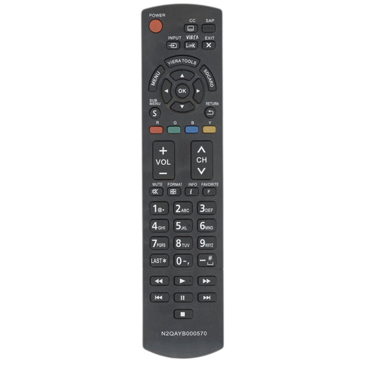Anderic Generic N2QAYB000570 For Panasonic TV Remote Control