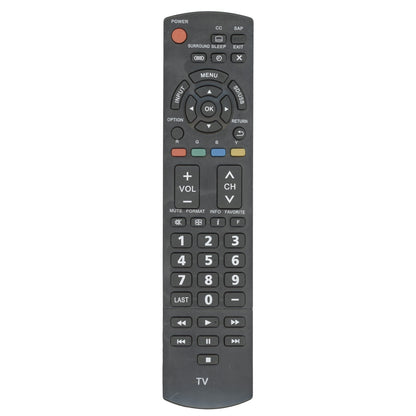 Substitute for Panasonic N2QAYB000706 Standard TV Remote Control | No programming - [N2QAYB000706-gen]