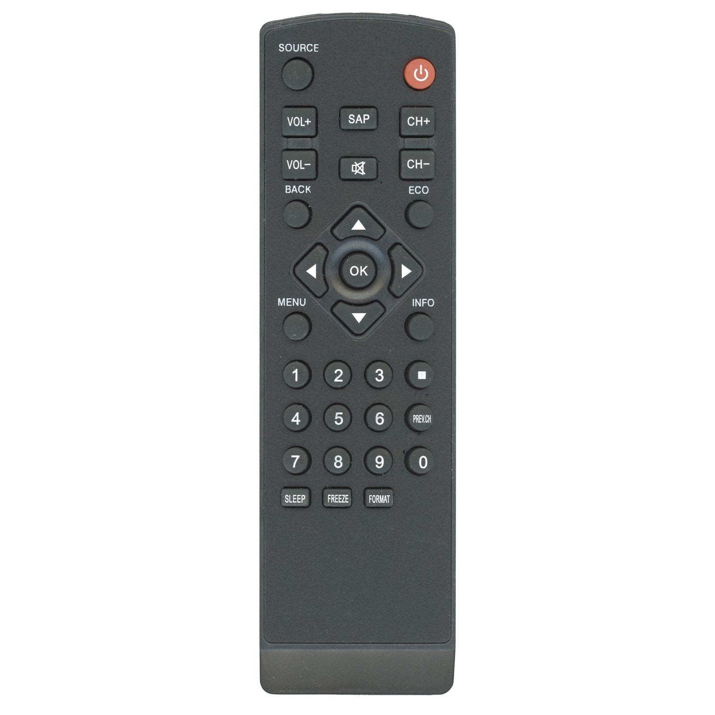 Anderic NH000UD For Sylvania TV Remote Control