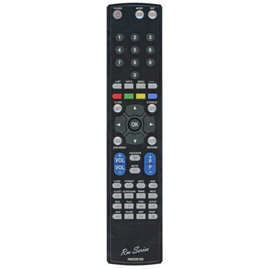 Anderic Generic RMD20125 FOR PANASONIC TV Remote Control