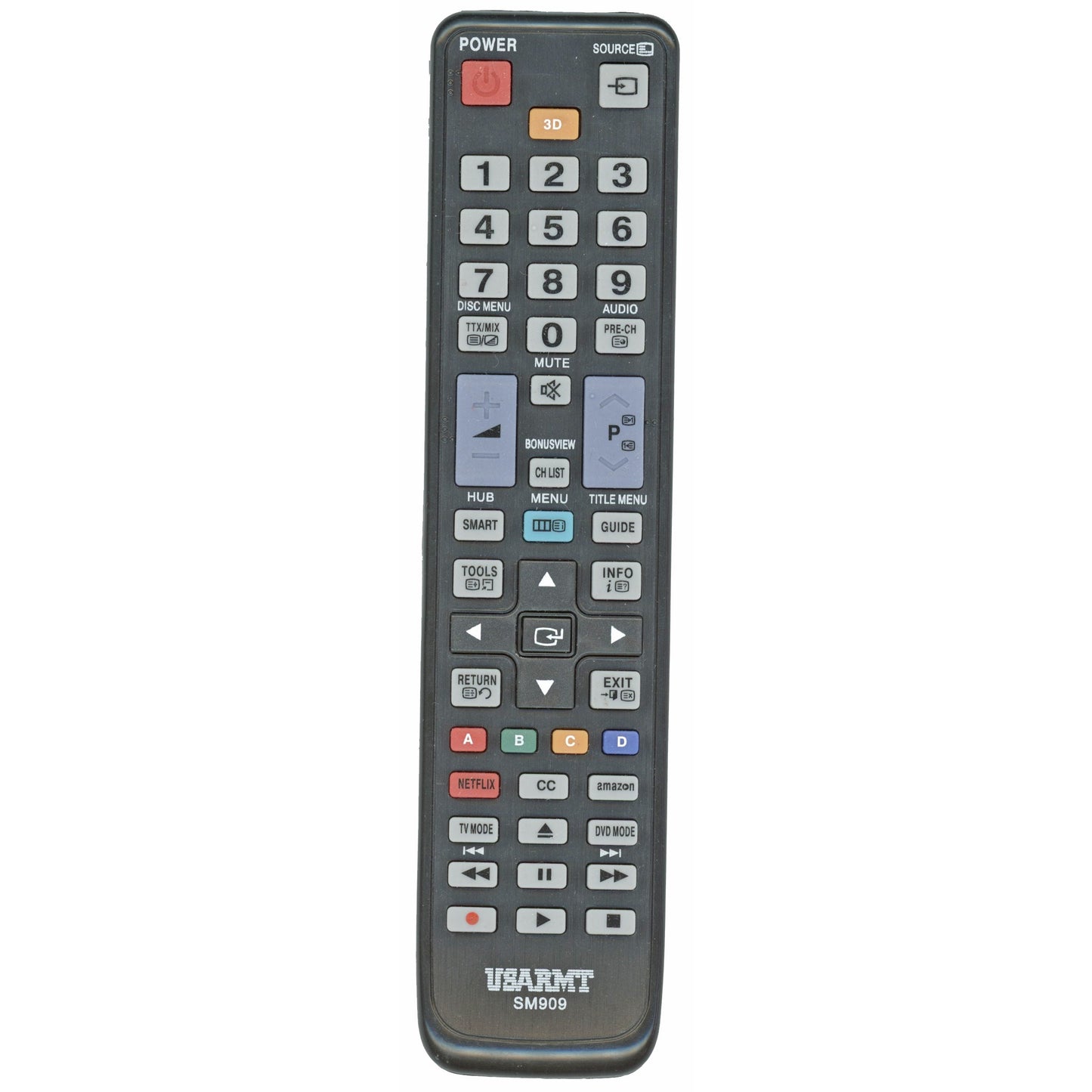Anderic Generic SM909 For TV / BD Samsung TV Remote Control