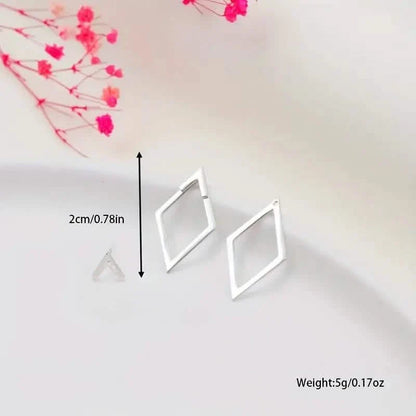 Geometric Stud Earrings