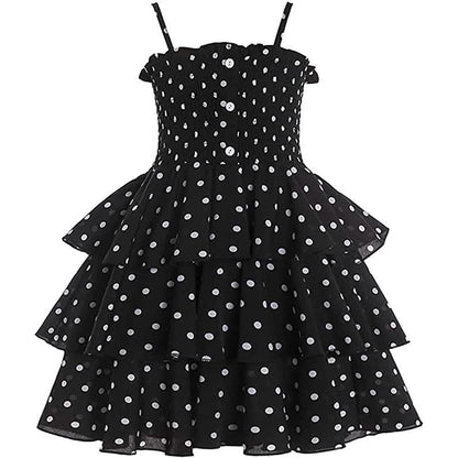 Girl's Wedding Lace Sleeveless Dress