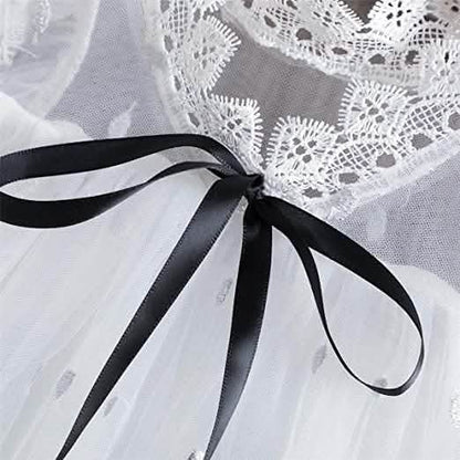 Girl's Wedding Lace Tulle Vintage Dress