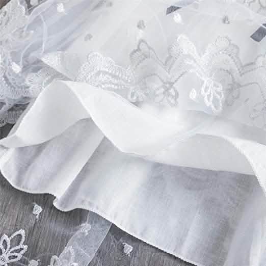 Girl's Wedding Lace Tulle Vintage Dress