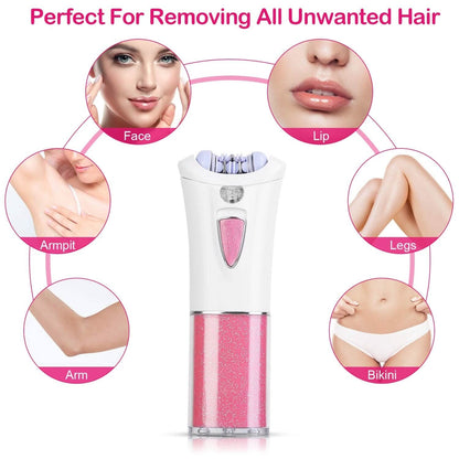 Glide Epilator Women Shaver Facial Body Hair Remover