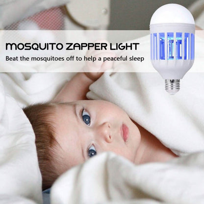 GLOUE 2-in-1 Bug Zapper and Mosquito Killer Lamp