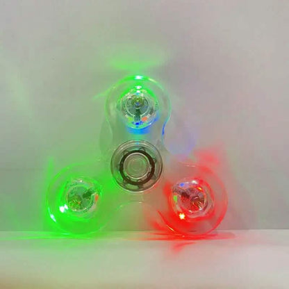 Glow-in-the-Dark LED Fidget Spinner