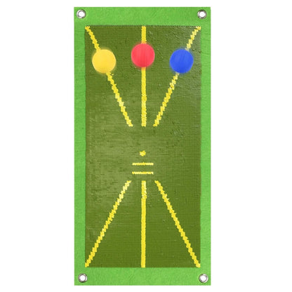 Golf Training Mat for Swing Detection Batting Path Feedback