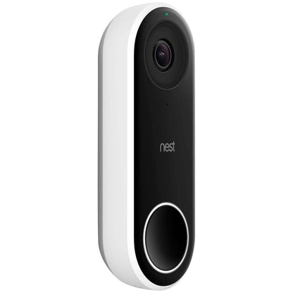 Google - Nest Hello Smart Wi-Fi Video Doorbell