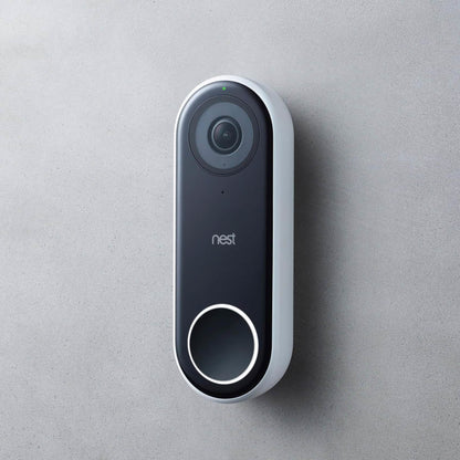 Google - Nest Hello Smart Wi-Fi Video Doorbell