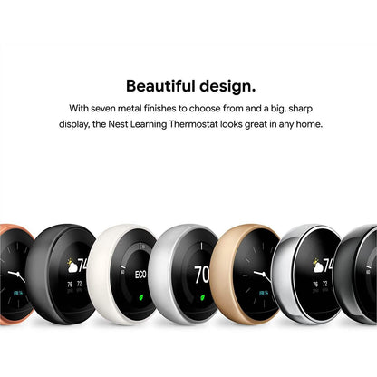 Google - Nest - Learning Thermostat (3rd Generation)