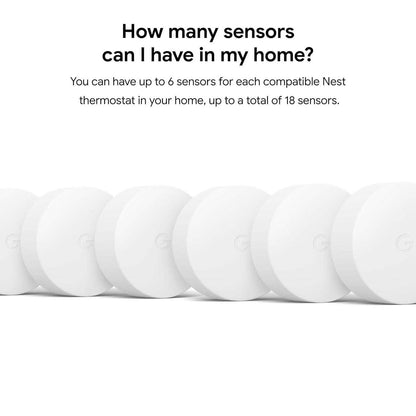 Google Nest Temperature Sensor (Refurbished)