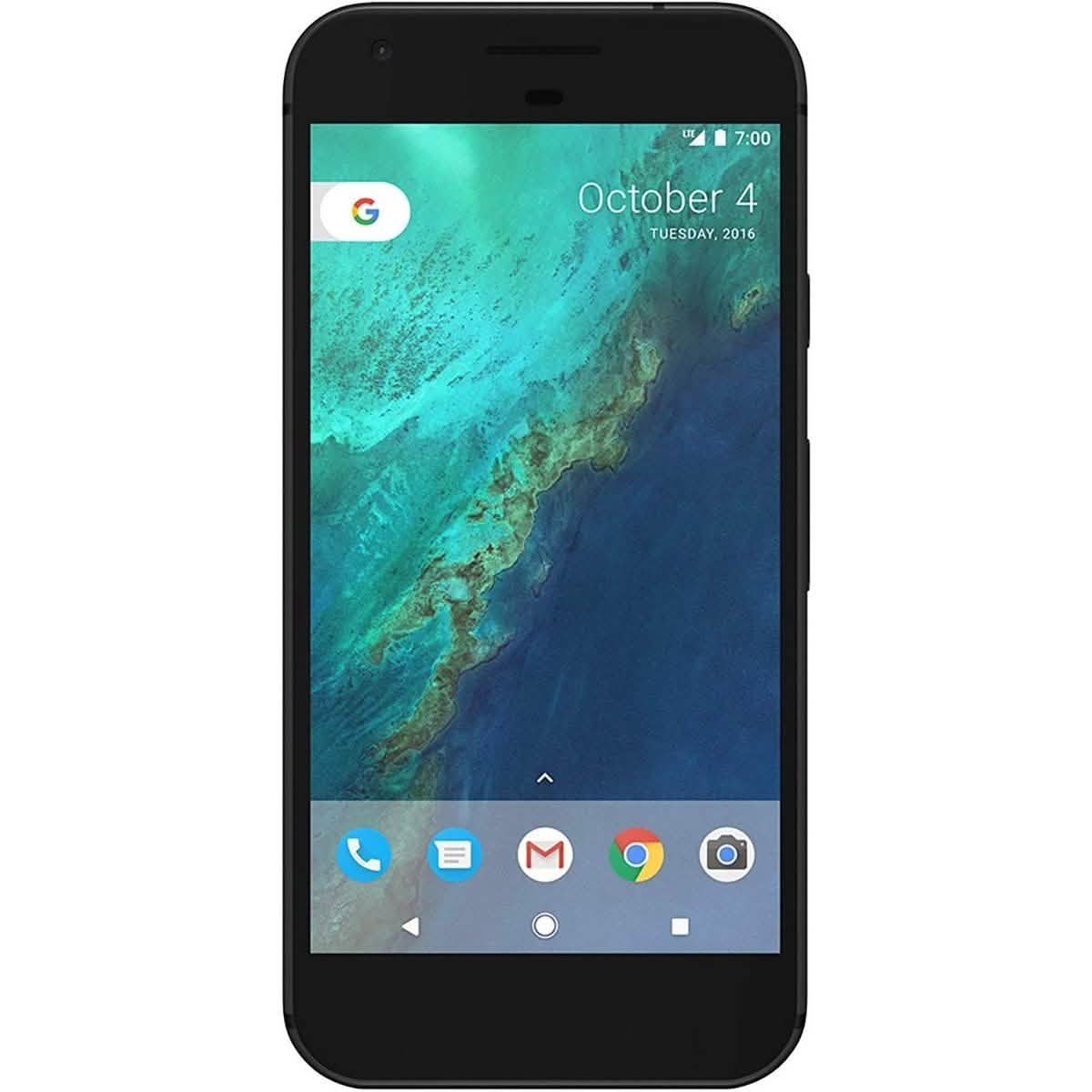 Google Pixel XL 128 GB Quite Black Factory Unlocked (Refurbished)