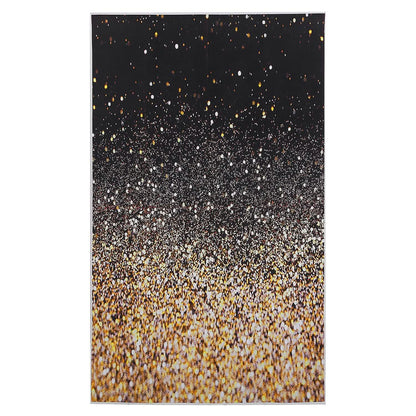 Gradual Glitter Black Gold Bokeh Spots Photography Background