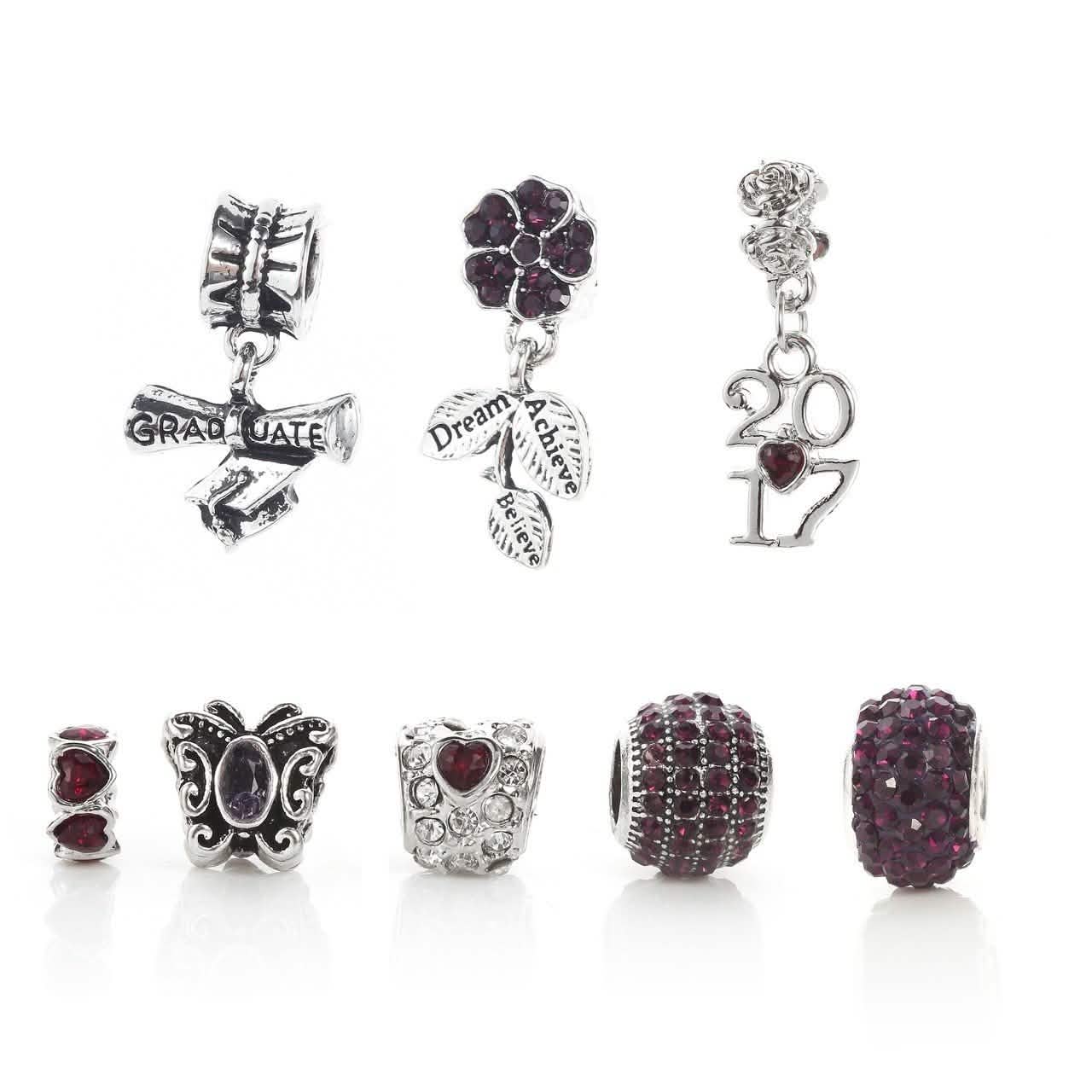 Graduation Charm Bracelet