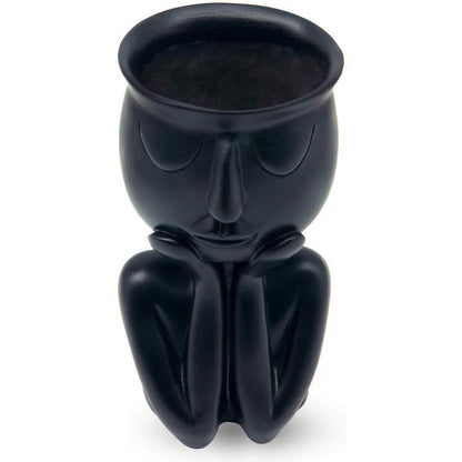 Greneric Character Portrait Flower Pot Resin Succulents Plant Pot