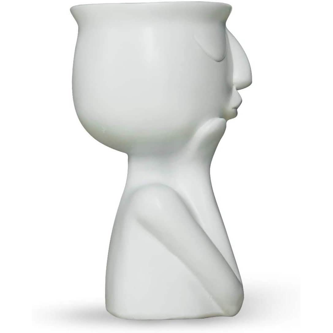 Greneric Character Portrait Flower Pot Resin Succulents Plant Pot