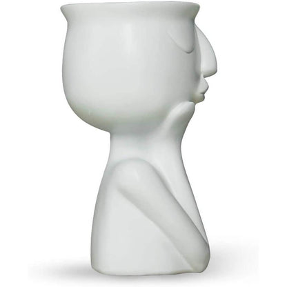 Greneric Character Portrait Flower Pot Resin Succulents Plant Pot