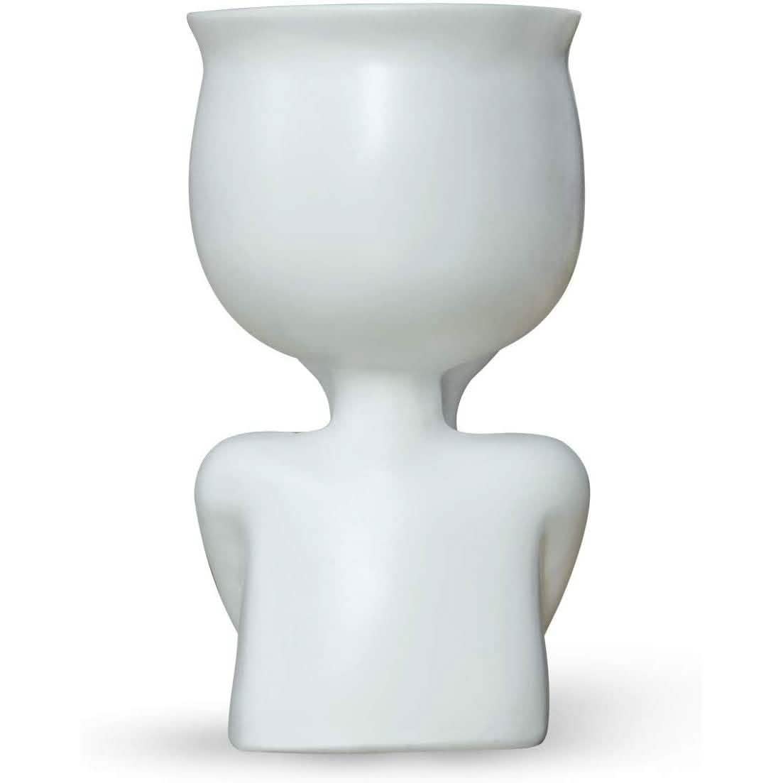 Greneric Character Portrait Flower Pot Resin Succulents Plant Pot