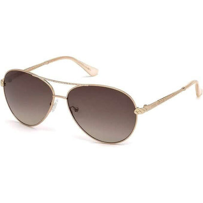 GUESS GU7470-S Pilot Sunglasses for Women + BUNDLE with Designer iWear Eyewear Care Kit (Refurbished)
