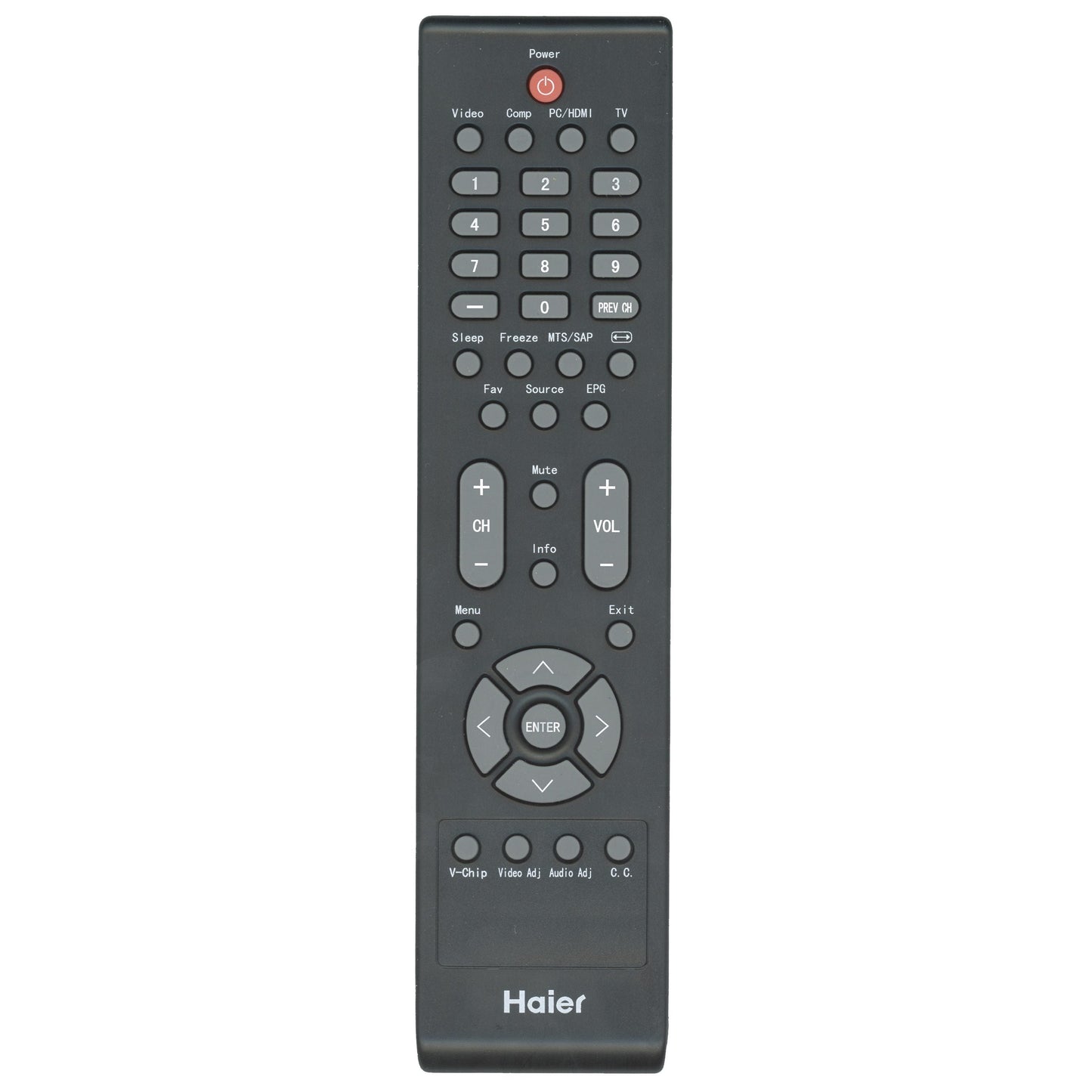 Haier 098GRABDANEHRC TV Remote Control