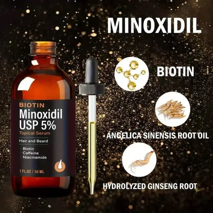 Hair Oil-Biotin Serum Treatment for Stronger Thicker Longer Hair