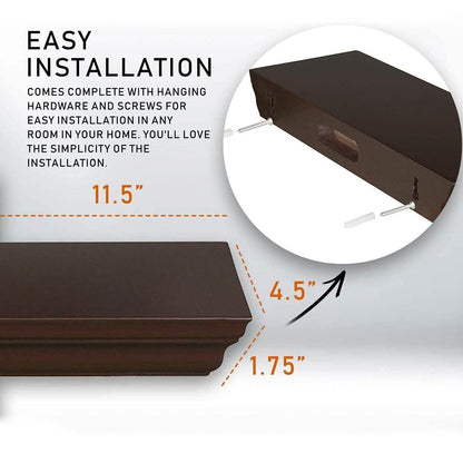 Halter Floating Wall Shelf