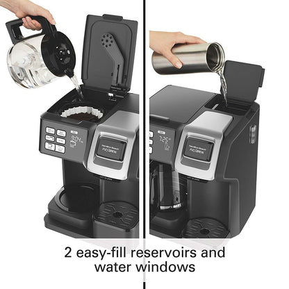 Hamilton Beach 49976 FlexBrew 2-Way Brewer Programmable Coffee Maker