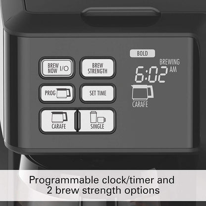 Hamilton Beach 49976 FlexBrew 2-Way Brewer Programmable Coffee Maker
