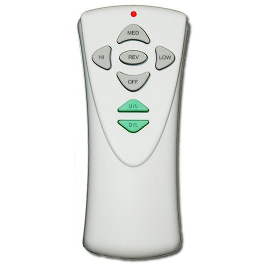 Substitute for Hampton Bay TR241A KUJ CE10411 Ceiling Fan Remote Control [RR7080T]