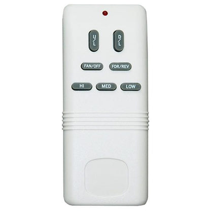 Substitute for Hampton Bay UC7052T with Up and Down Light Keys Ceiling Fan Remote Control [RR7080T]