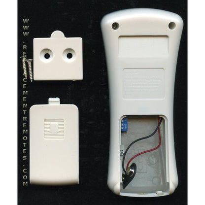 Substitute for Hampton Bay UC7080T CHQ7080T Ceiling Fan Remote Control [RR7080T]
