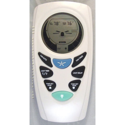 Substitute for Hampton Bay UC7087T Ceiling Fan Remote Control [RR7087T]