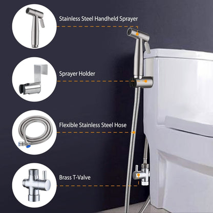 Handheld Bidet Sprayer Stainless Steel