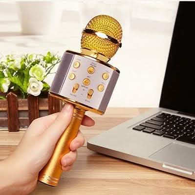 Karaoke Handheld Wireless Bluetooth Microphone