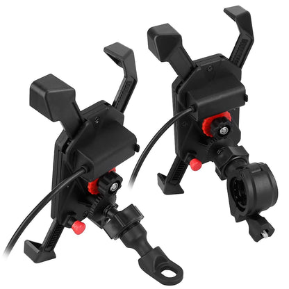 Handlebar Mirror Mobile Phone Holder