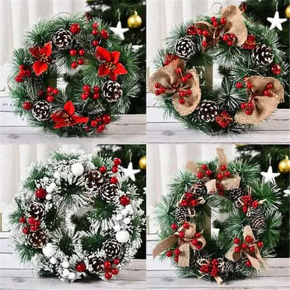 Handmade Christmas Decorative Wreaths